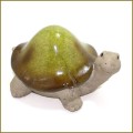 terra cotta turtle figurine