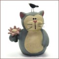 blossom bucket kitty cat with flower